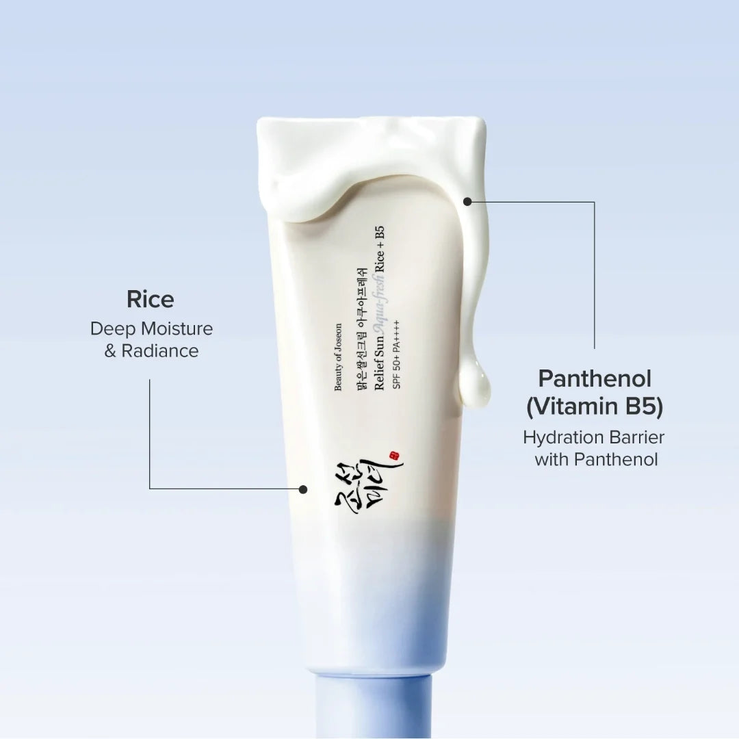 Beauty of Joseon Relief Sun: Aqua-Fresh Rice + B5 SPF50+ PA++++
